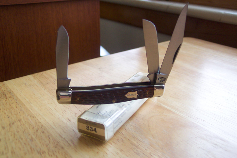 Schrade open stock 834 Rancher-Ellenville,NY