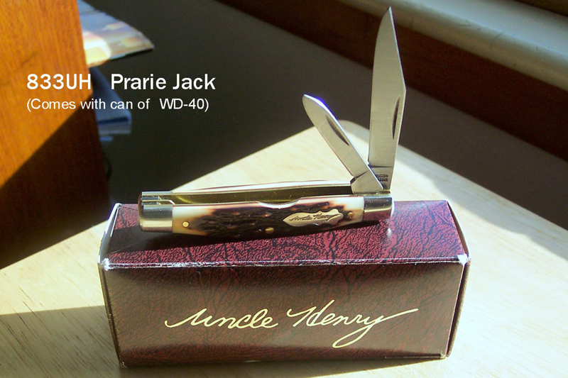 Uncle Henry 833UH Prarie Jack-Ellenville,NY