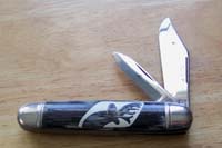 Imperial Knife Co.-Celluloid Stag Head Jackmaster-Providence,RI
